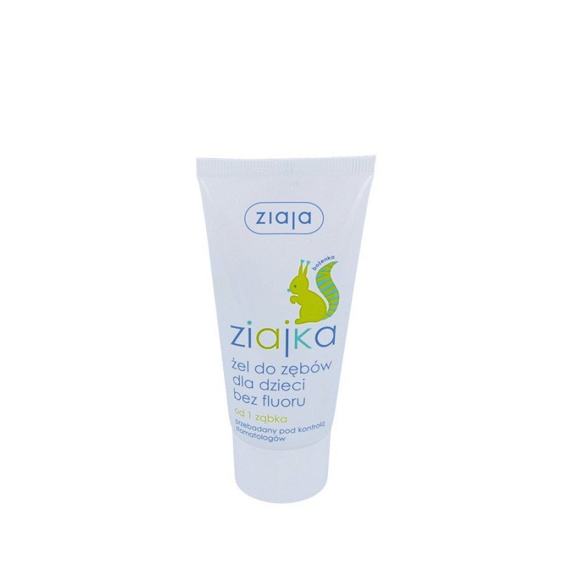 Ziaja, Ziajka, Tooth Gel Without Fluoride for Children, 50ml