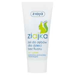 Ziaja, Ziajka, Tooth Gel Without Fluoride for Children, 50ml