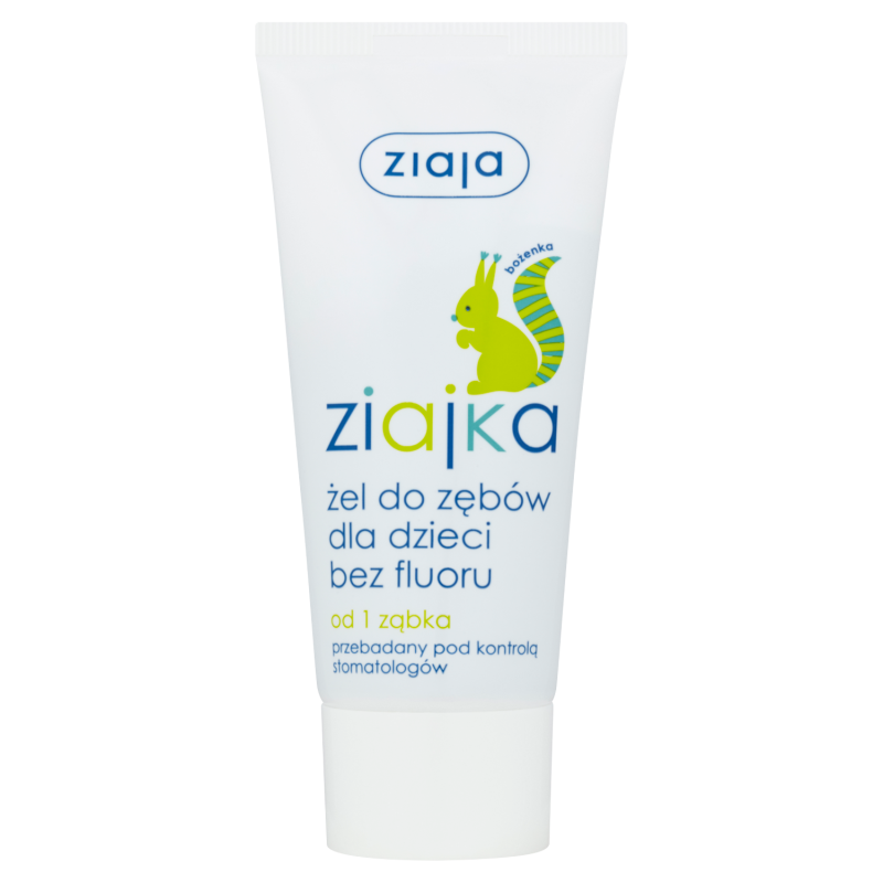 Ziaja, Ziajka, Tooth Gel Without Fluoride for Children, 50ml