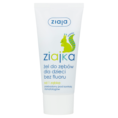 Ziaja, Ziajka, Żel do zębów bez fluoru dla dzieci, 50ml