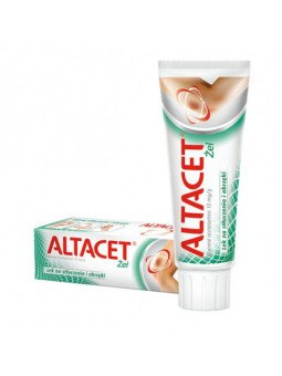 Altacet 1% Gel 75g – Effective Pain Relief and Swelling Reduction. Gel for injuries and contusions.