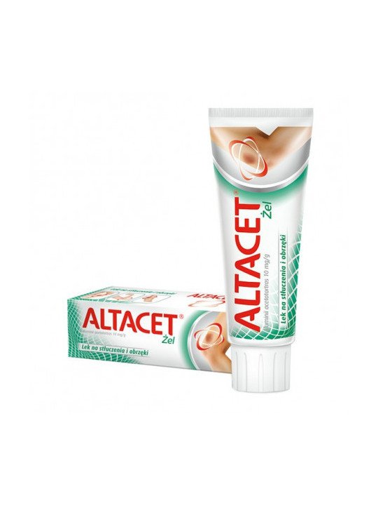 Altacet 1% Żel 75g – Skuteczne Leczenie Bólu i Zmniejszenie Obrzęków. Żel na urazy i kontuzje.