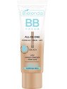 Bielenda All in One BB Cream 02 Śniady, 30g – Podkład, Krem Nawilżający i SPF dla Każdego Typu Skóry