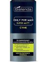 Bielenda Only for Men SUPER MAT, Żel Nawilżający Przeciw Błyszczeniu, 50ml – Matowa i Świeża Skóra