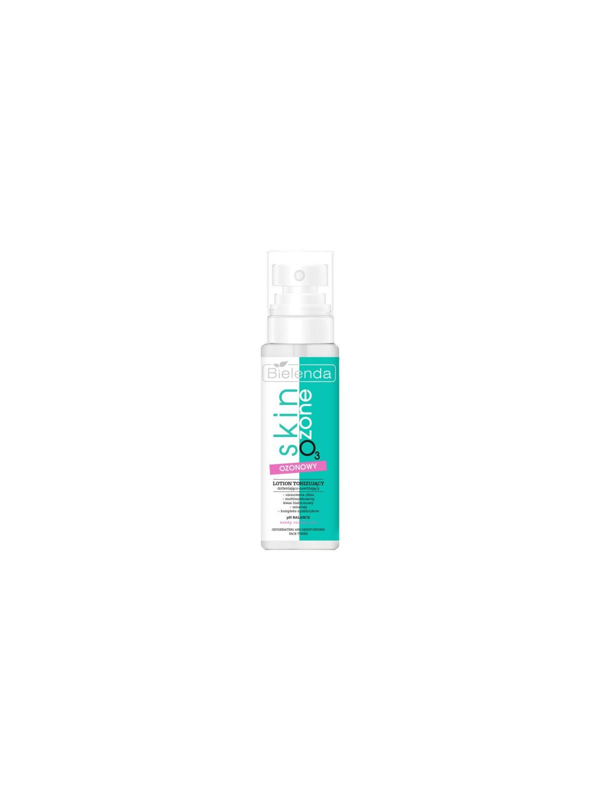Bielenda Skin O3 Zone, Ozonowy Lotion Tonizujący, Dotleniająco-Nawilżający, 100ml – Świeżość i Nawilżenie Skóry