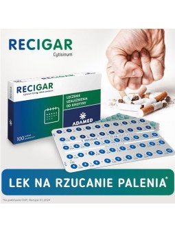 Recigar, rzuć palenie, 100 tabletek