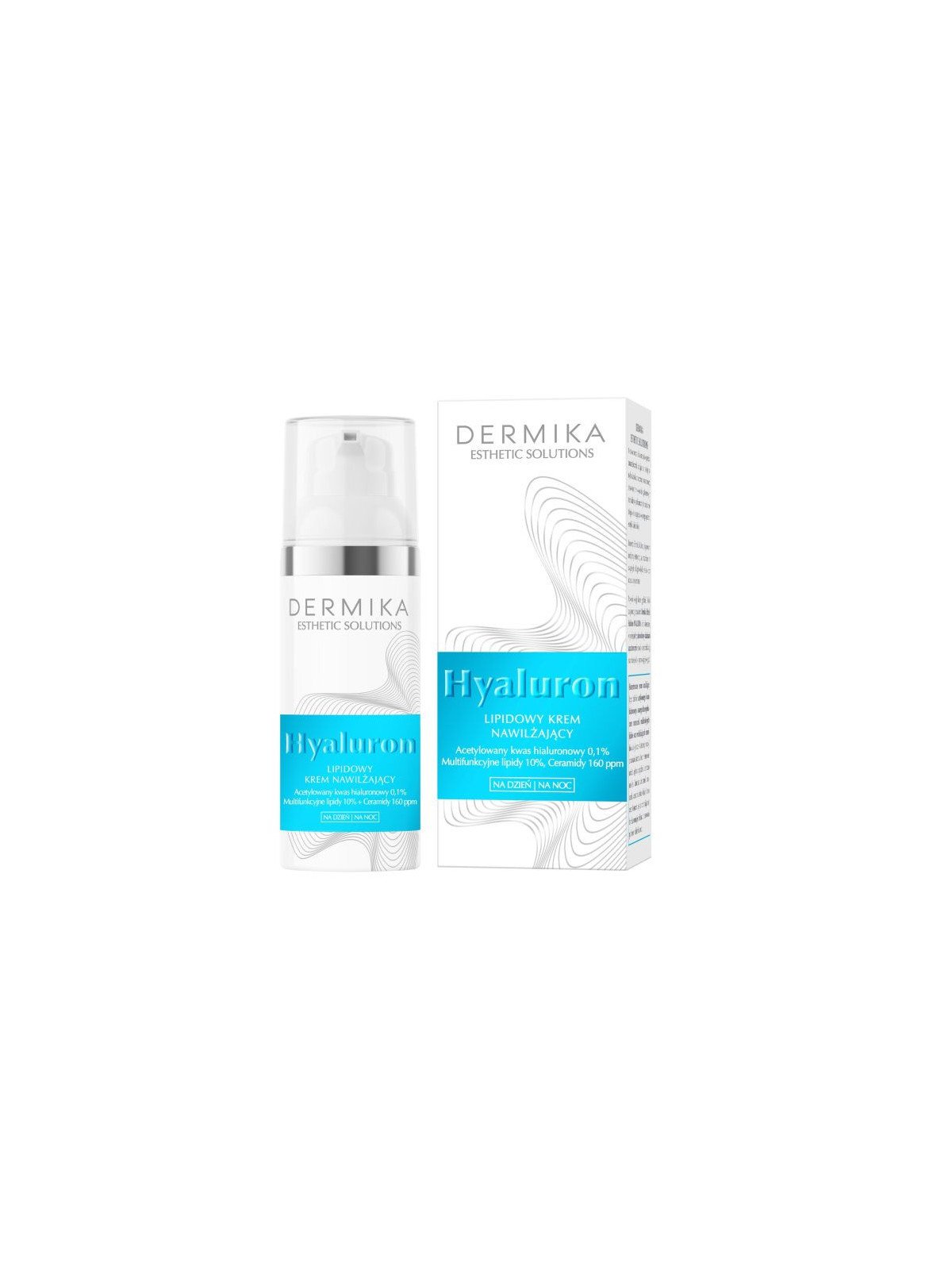 Dermika Esthetic Solutions Hyaluron nawilżający krem do twarzy na dzień i noc, 50 ml