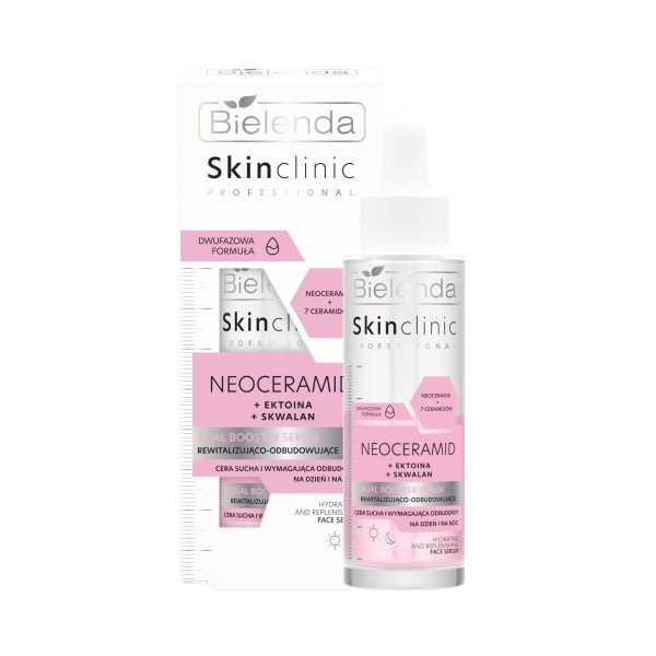 Bielenda Skinclinic Professional NEOCERAMID dual booster moisturizing and rebuilding serum, 45ml