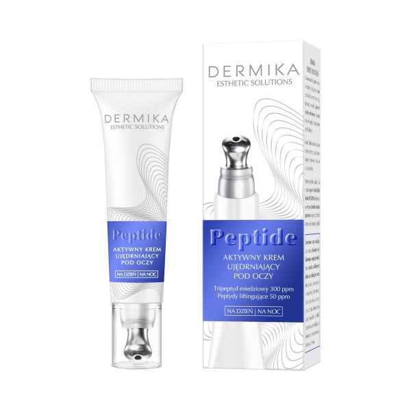 Dermika Peptide Esthetic Solutions, Active Firming Eye Cream for Day and Night, 15ml