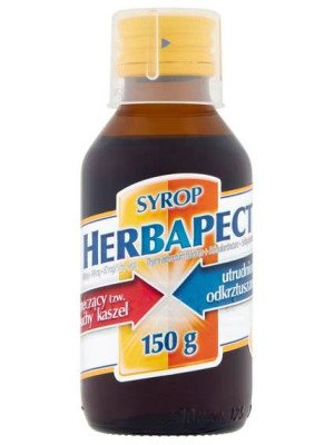 Herbapect – Herbal Cough Syrup, Sugar free 150g