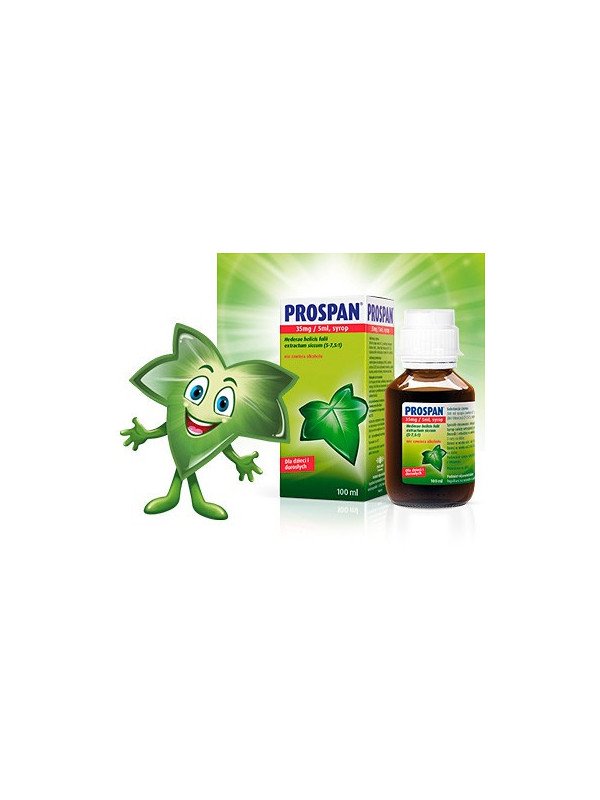 Prospan 35 mg / 5 ml – syrop wykrztuśny 200 ml