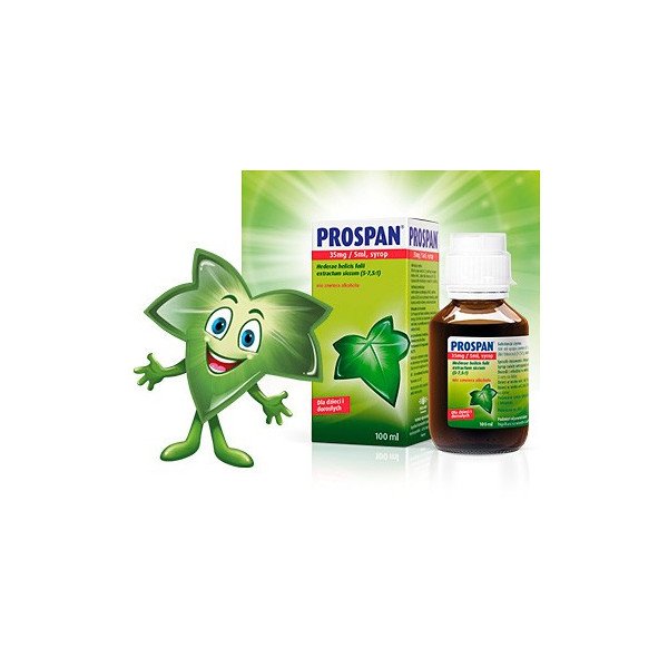 Prospan 35 mg / 5 ml – syrop wykrztuśny 200 ml