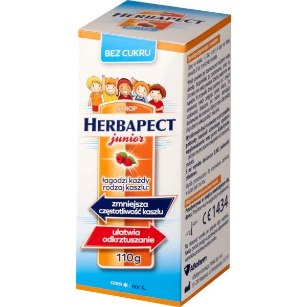 Herbapect Junior Sugar-Free – Children’s Syrup 110 g