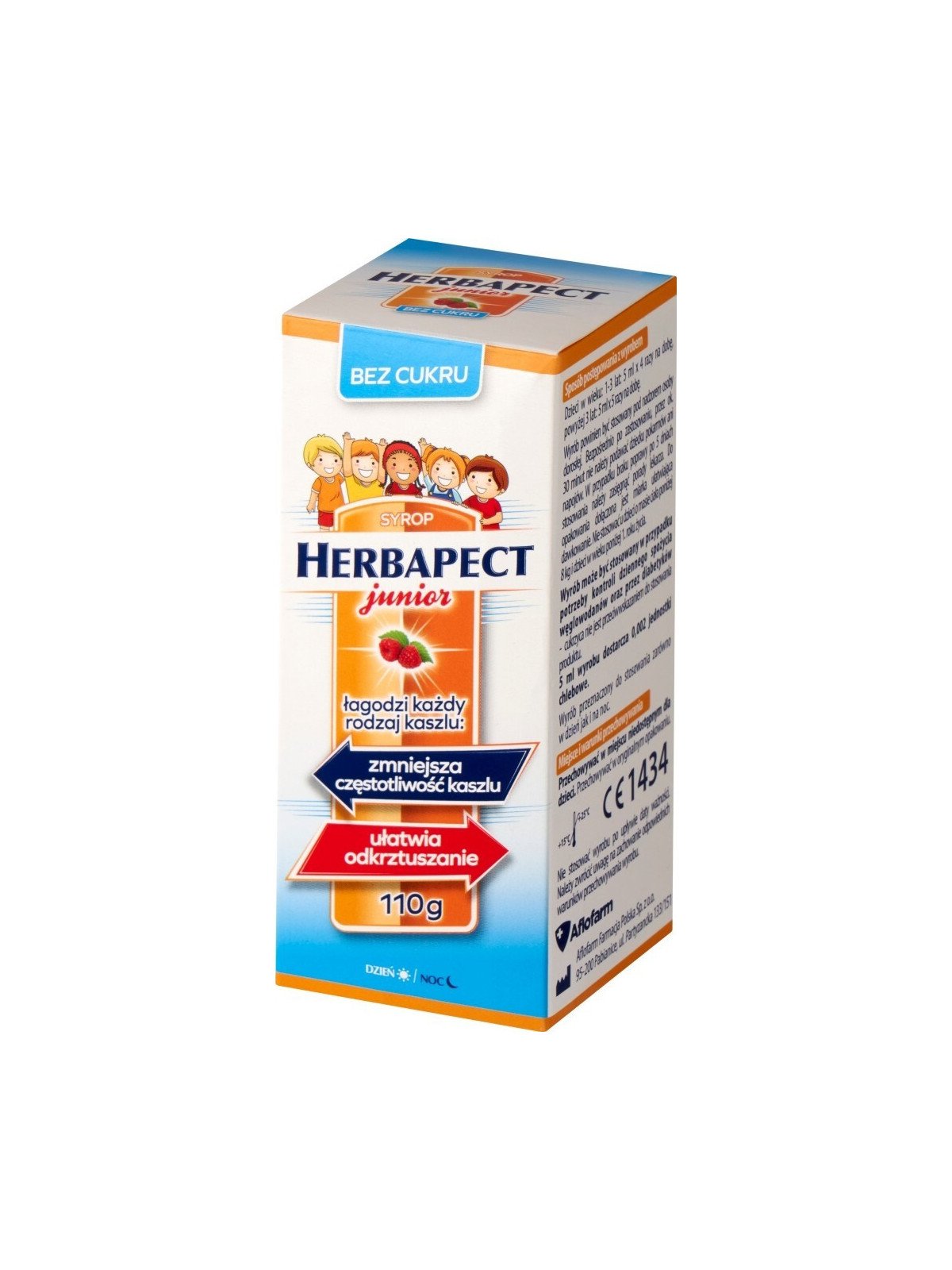Herbapect Junior Sugar-Free – Children’s Syrup 110 g