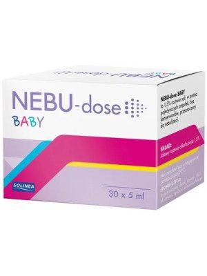 Solinea Nebu-Dose Baby – roztwór soli do inhalacji, 5 ml × 30