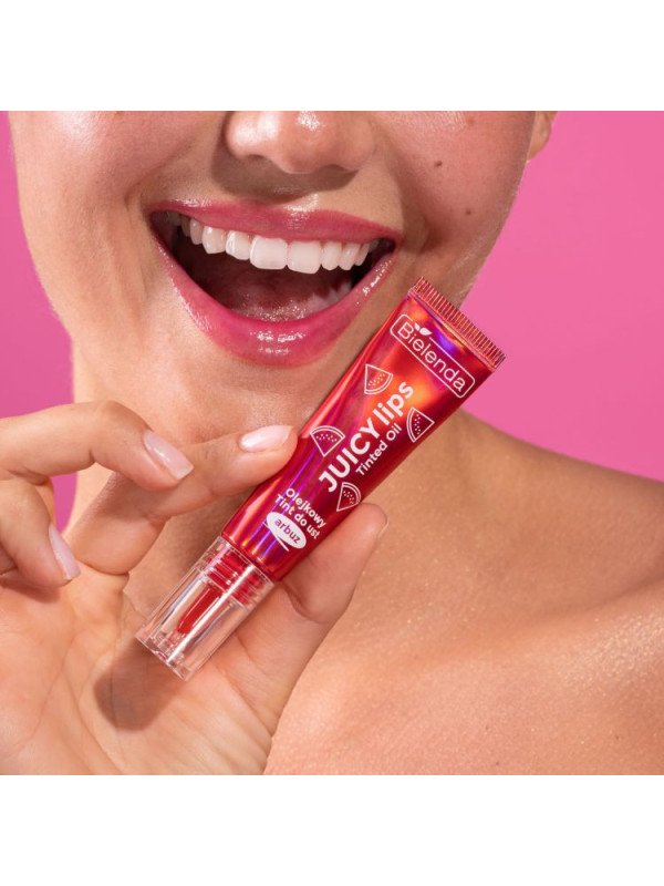 Bielenda JUICY Lips, Watermelon Lip Oil Tint, 10 g