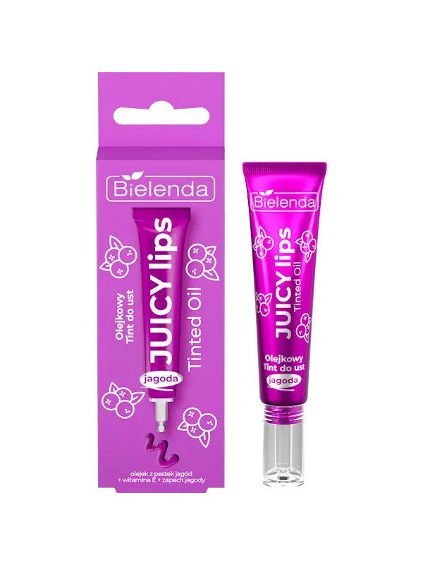Bielenda JUICY Lips, Berry Lip Oil Tint, 10 g