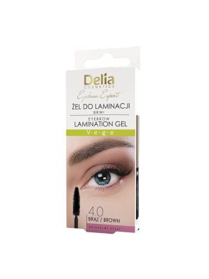 Delia Cosmetics – Brow Lamination Gel Brown 4.0, 4 ml