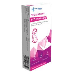 DIATHER, Streaming hCG PREGNANCY TEST, 1pc