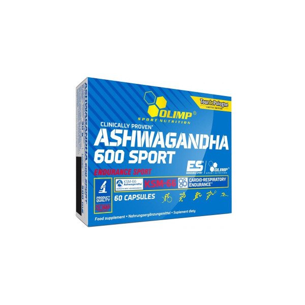 Olimp Laboratories Ashwagandha 600 Sport, 60 kapsułek