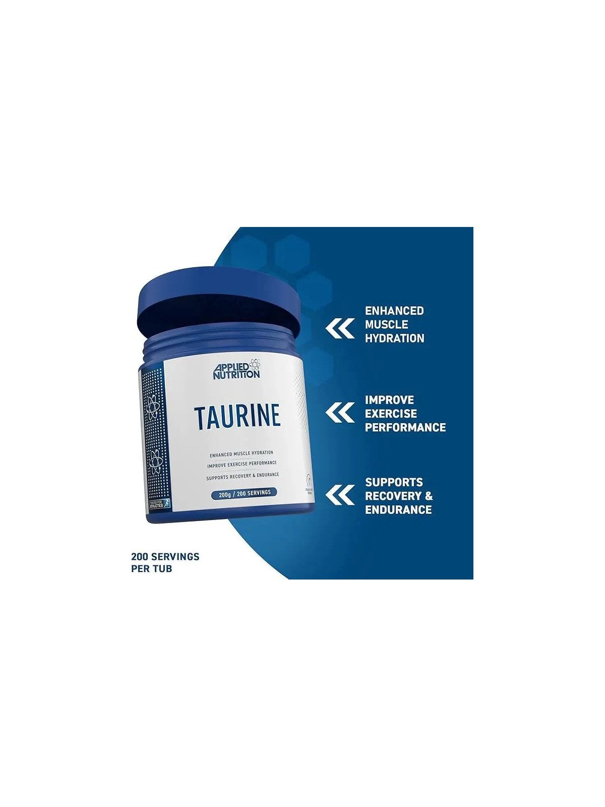 Applied Nutrition Tauryna, 200 g