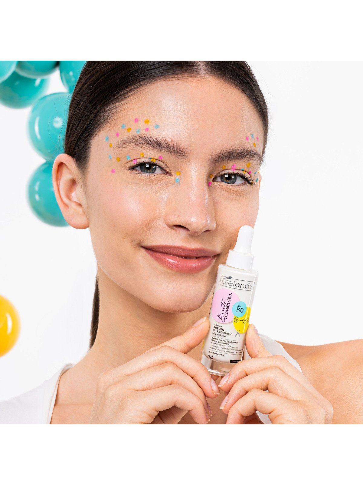 Bielenda BEAUTY MOLECULES, Protective Ultralight Drop Serum SPF 50, 30 ml