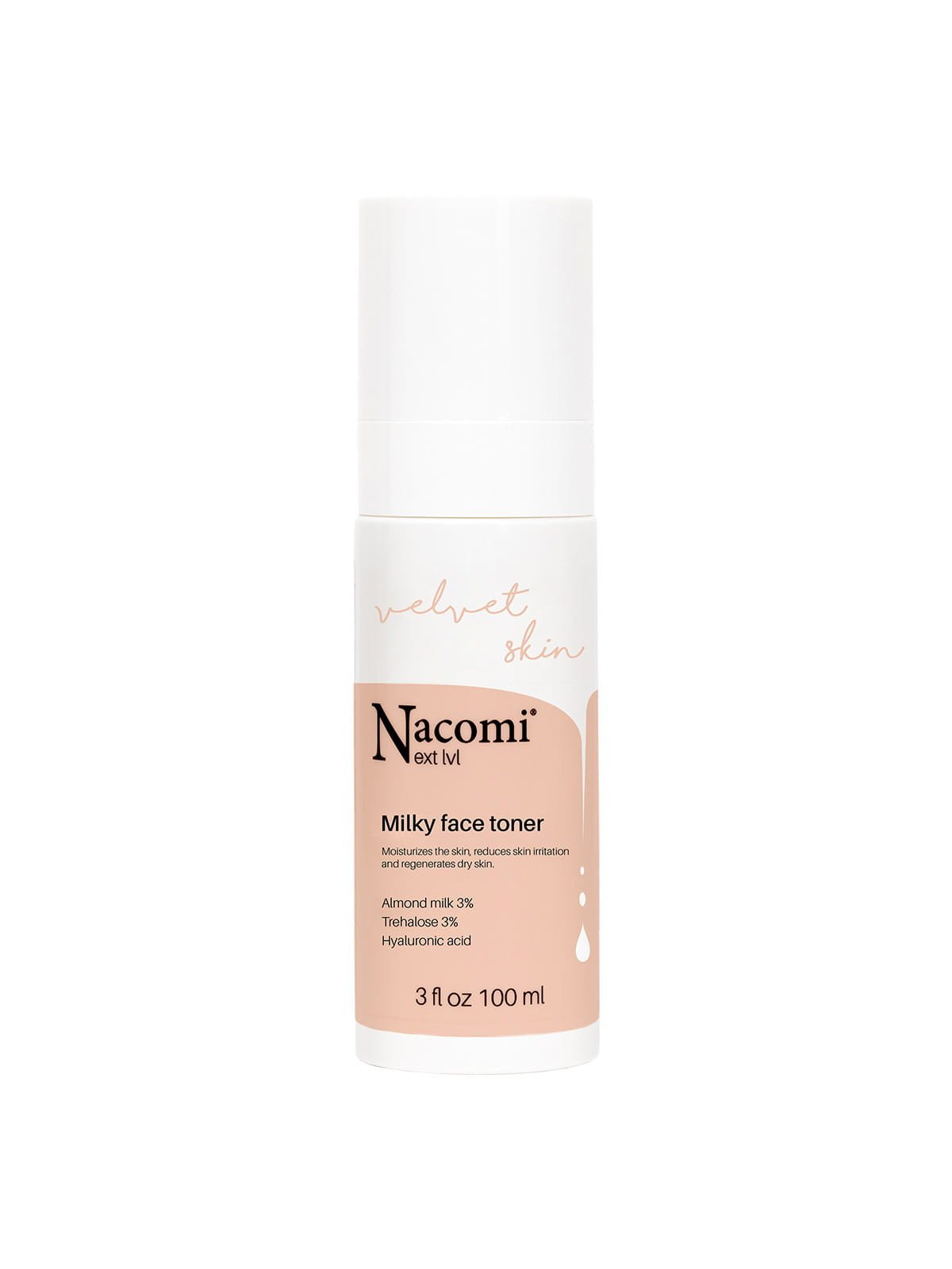 Nacomi Next Level, Moisturising Milky Face Toner, 100 ml