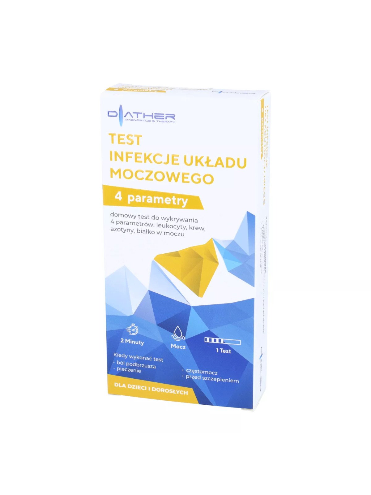 Domowy test diagnostyczny infekcji dróg moczowych - 1 szt