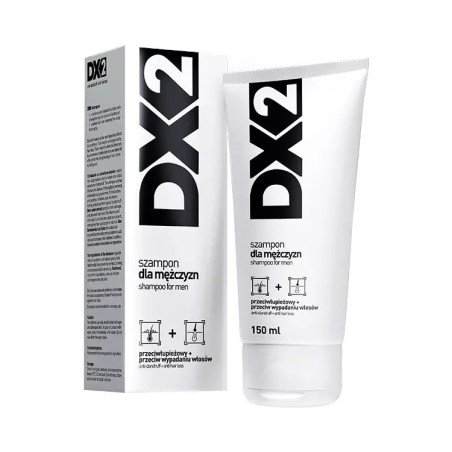 AFLOFARM, DX2 Anti Dandruff + Anti Hair Loss Shampoo, 150ml