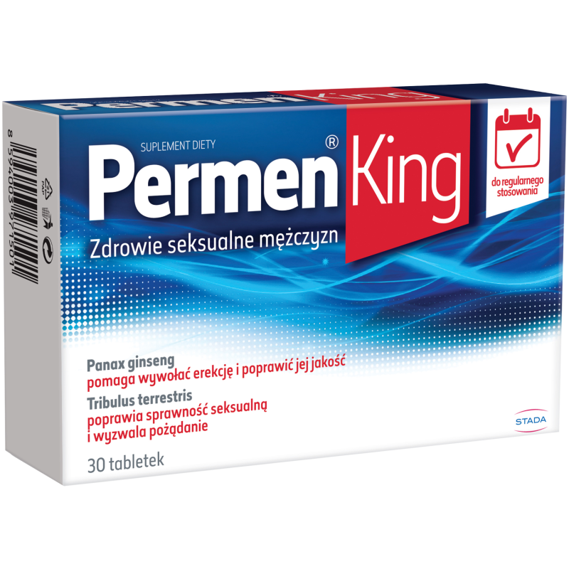 Permen King, support sexual performance, Tribulus terrestris, L-arginine, ginseng, 30 tablets