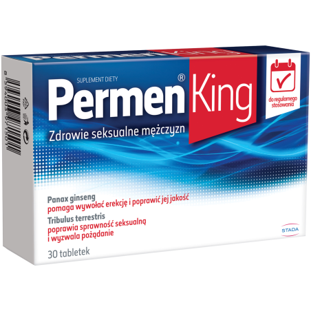 Permen King, support sexual performance, Tribulus terrestris, L-arginine, ginseng, 30 tablets