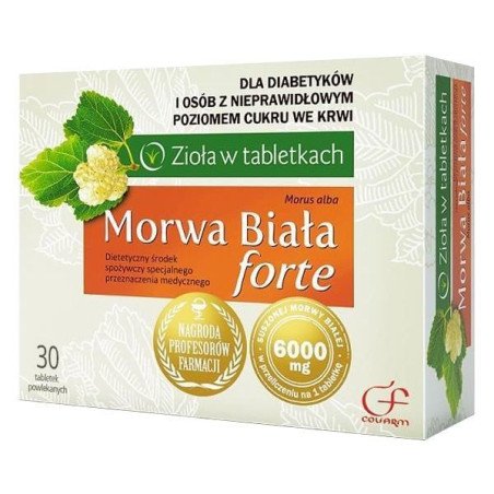 COLFARM, White Mulberry Forte, 30 tablets