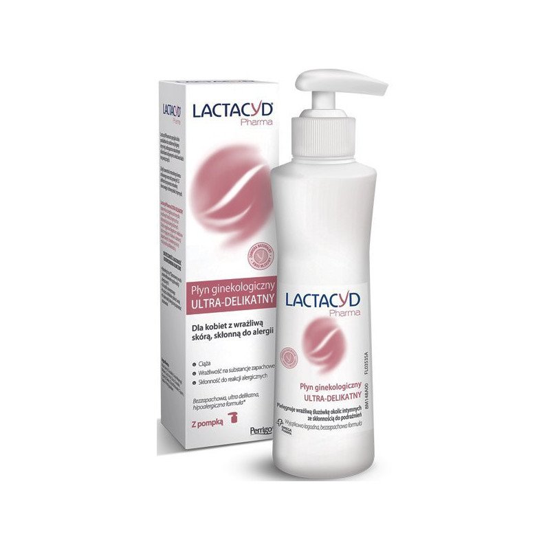 LACTACYD, Pharma Sensitive Intimate Wash, with a pump, 250ml