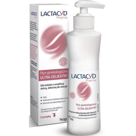 LACTACYD, Pharma Sensitive Intimate Wash, with a pump, 250ml