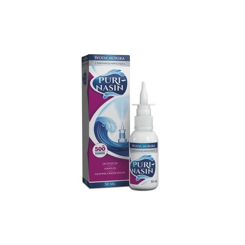 AFLOFARM, Puri-nasin isotonic sea water, blocked sinus, blocked sinuses from 6 months, 50ml