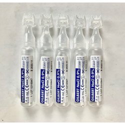 Physiodose, Gilbert NaCl 0.9% Saline Solution, 5x5ml