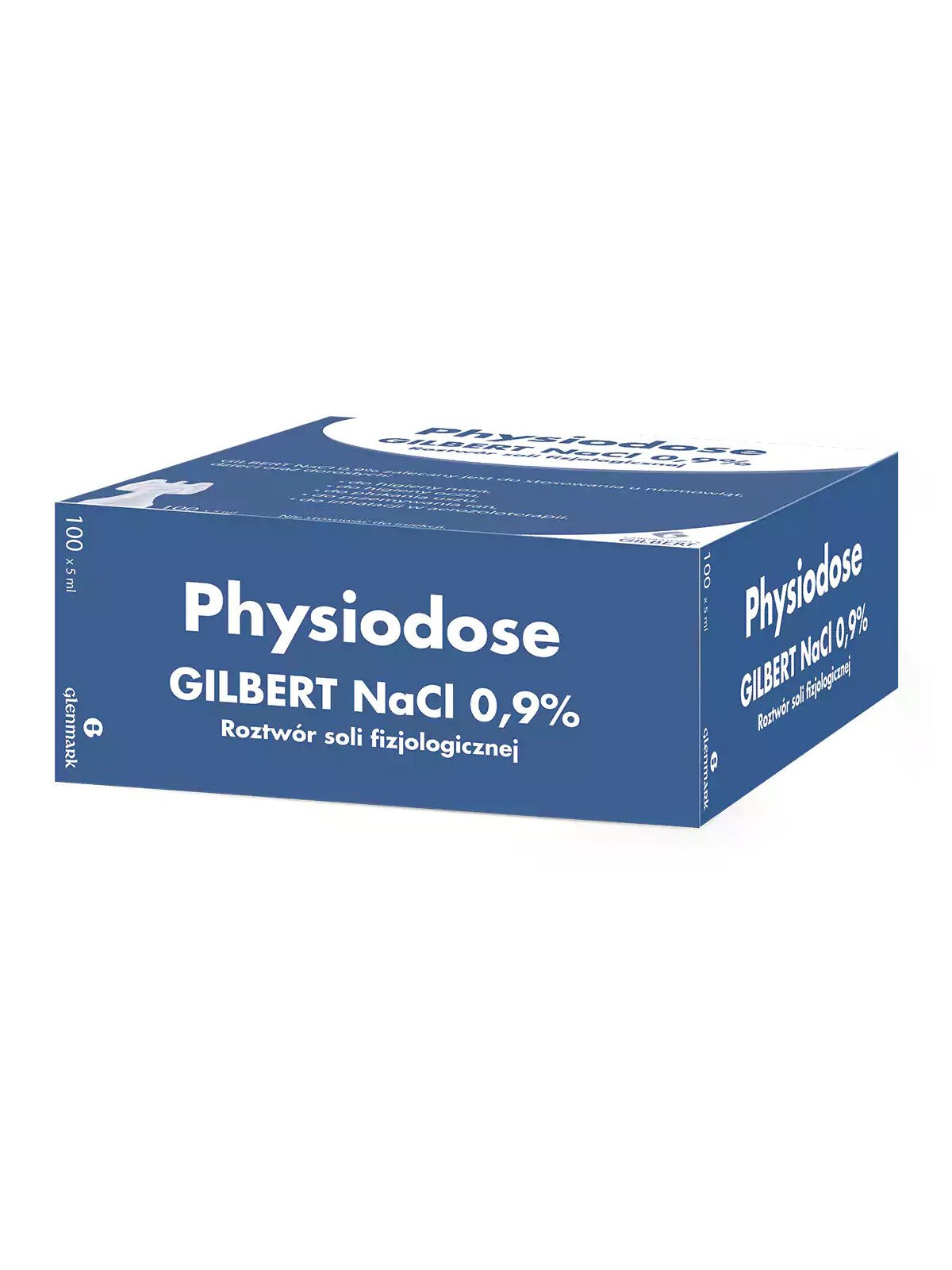 Physiodose, Gilbert NaCl 0.9% Saline Solution, 5x5ml