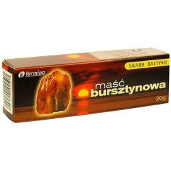 FARMINA, Amber ointment, improves blood flow, and affect the relaxation of the muscles, 20 g