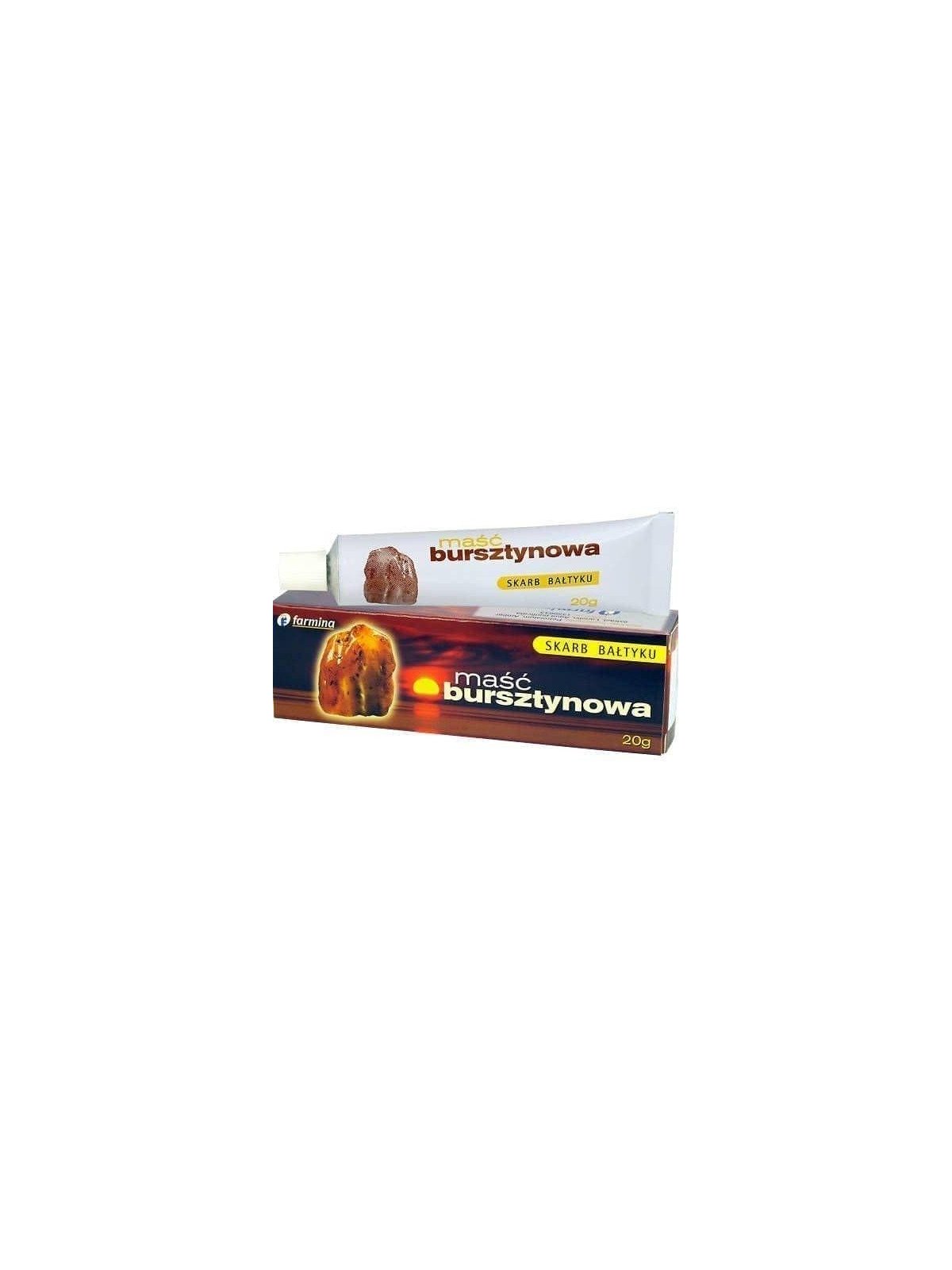 FARMINA, Amber ointment, improves blood flow, and affect the relaxation of the muscles, 20 g