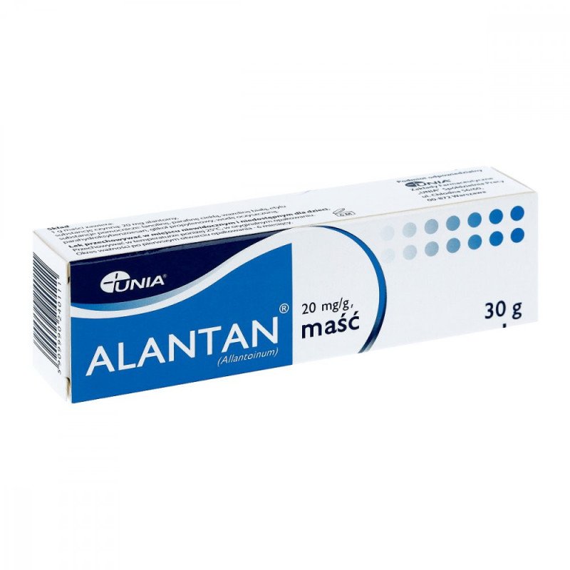 Alantan 2% ointment for eczema, psoriasis, treatment of difficult-to-heal wounds, 30g