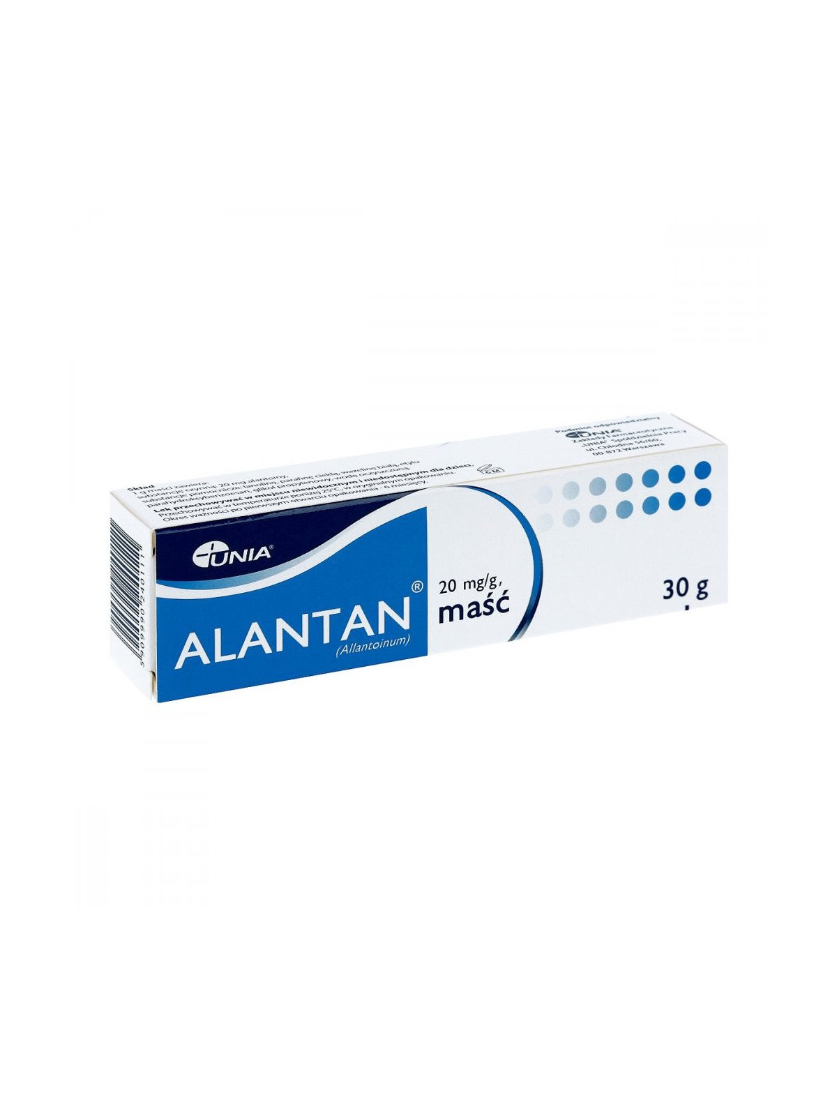 Alantan 2% ointment for eczema, psoriasis, treatment of difficult-to-heal wounds, 30g