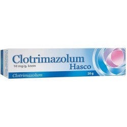 Clotrimazolum Hasco cream, fungal skin infections caused by dermatophytes, molds and dimorphic fungi. vaginal mycosis