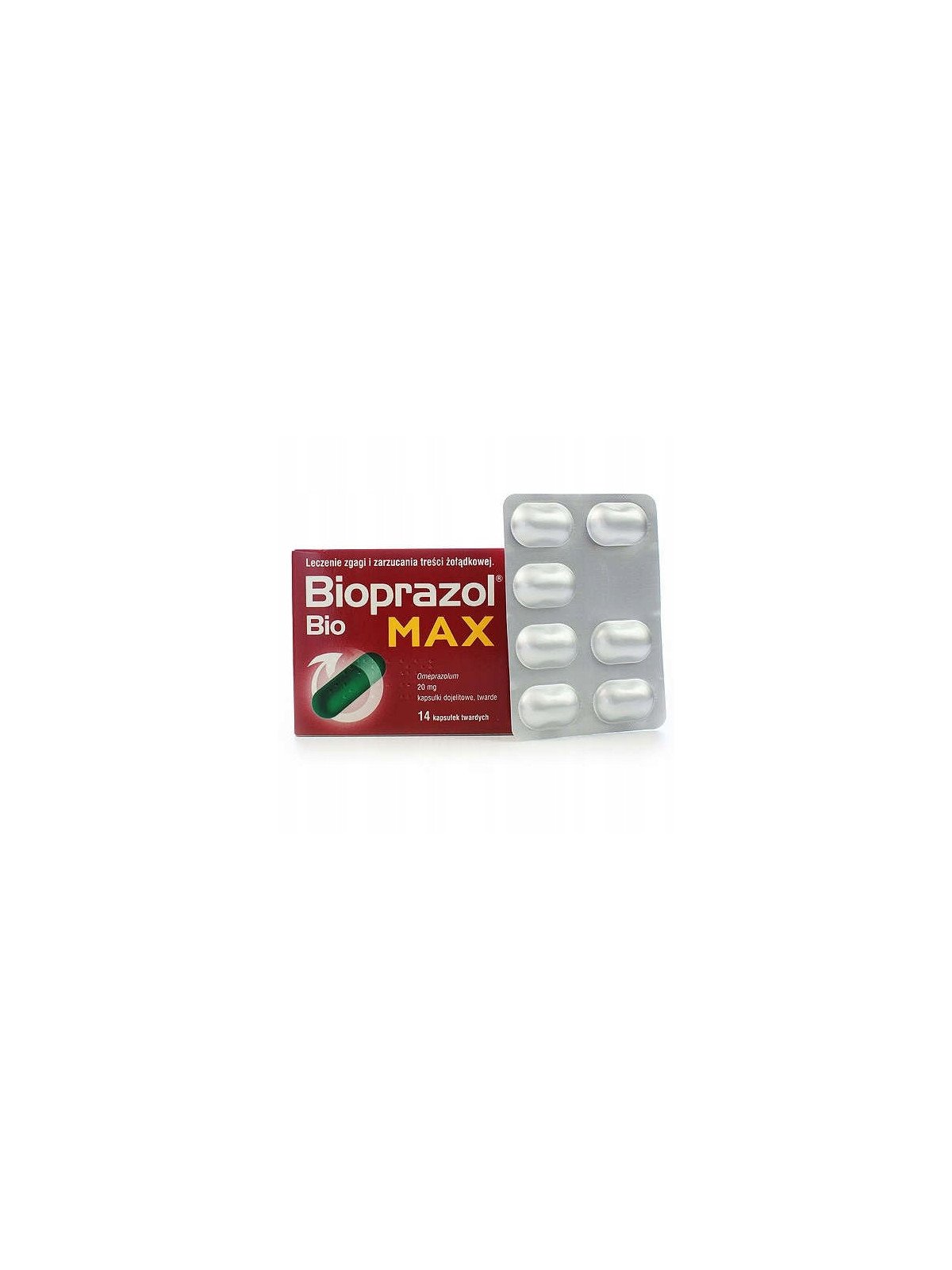 BIOFARMA, Bioprazol Bio Max na zgagę, 14 kapsułek