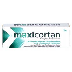 AFLOFARM, Maxicortan, hydrocortisone cream 10mg/g, 15 mg