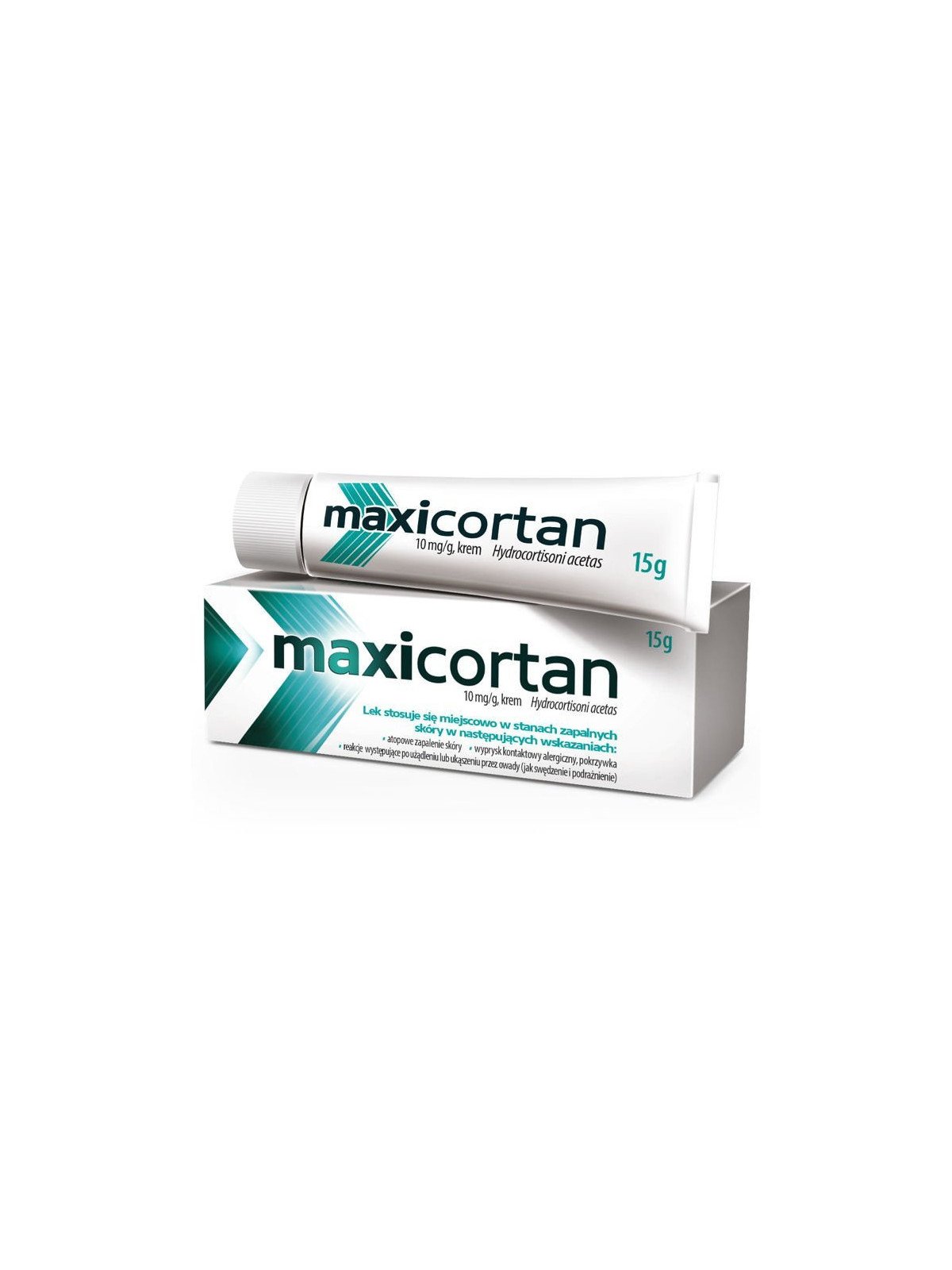 AFLOFARM Maxicortan, krem hydrokortyzonowy 10mg/g, 15 mg