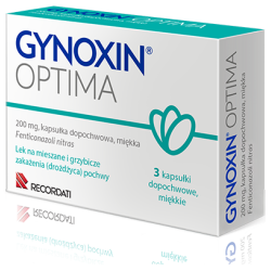 Gynoxin Optima, Vaginal yeast infection, 3 vaginal capsules