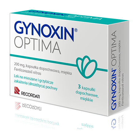 Gynoxin Optima, Vaginal yeast infection, 3 vaginal capsules