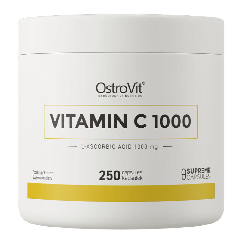 OstroVit, Vitamin C 1000 mg, 250 capsules