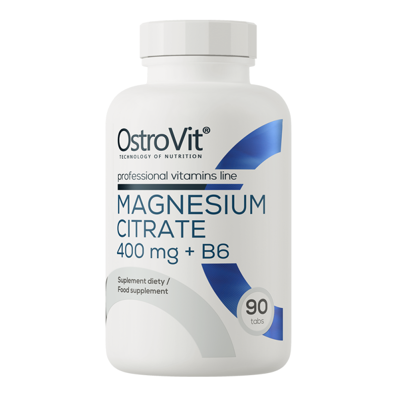 OstroVit, Magnesium Citrate 400 mg + B6, 90 tablets