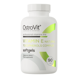 OstroVit, Vitamin E Natural Tocopherols Complex, 90 capsules